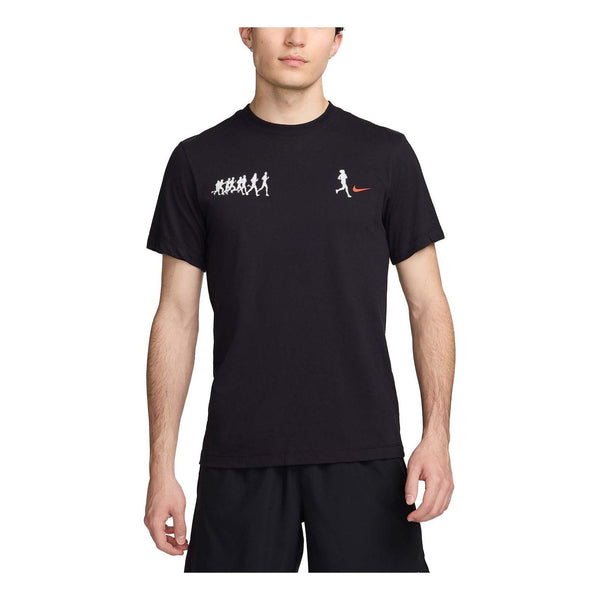 

Футболка dri fit run energy Nike, черный