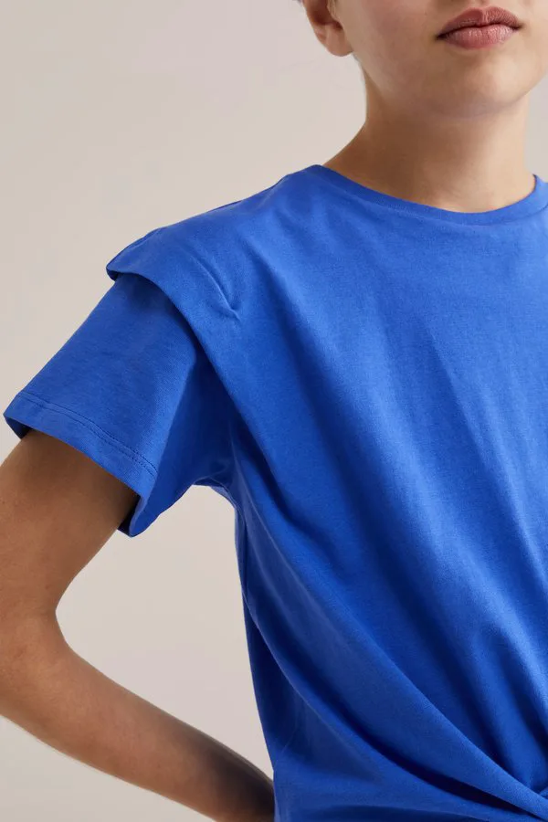 Простая футболка We Fashion, Blue — фото 2