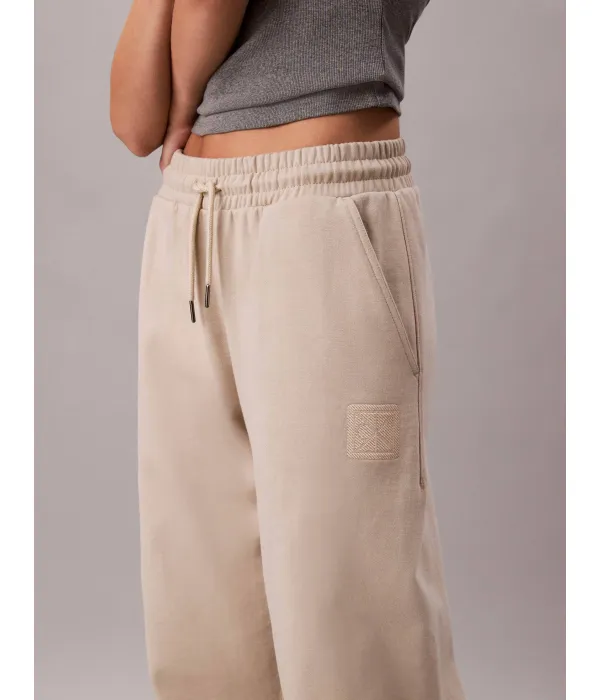 Спортивные штаны Relaxed fit Calvin Klein, бежевый — фото 4