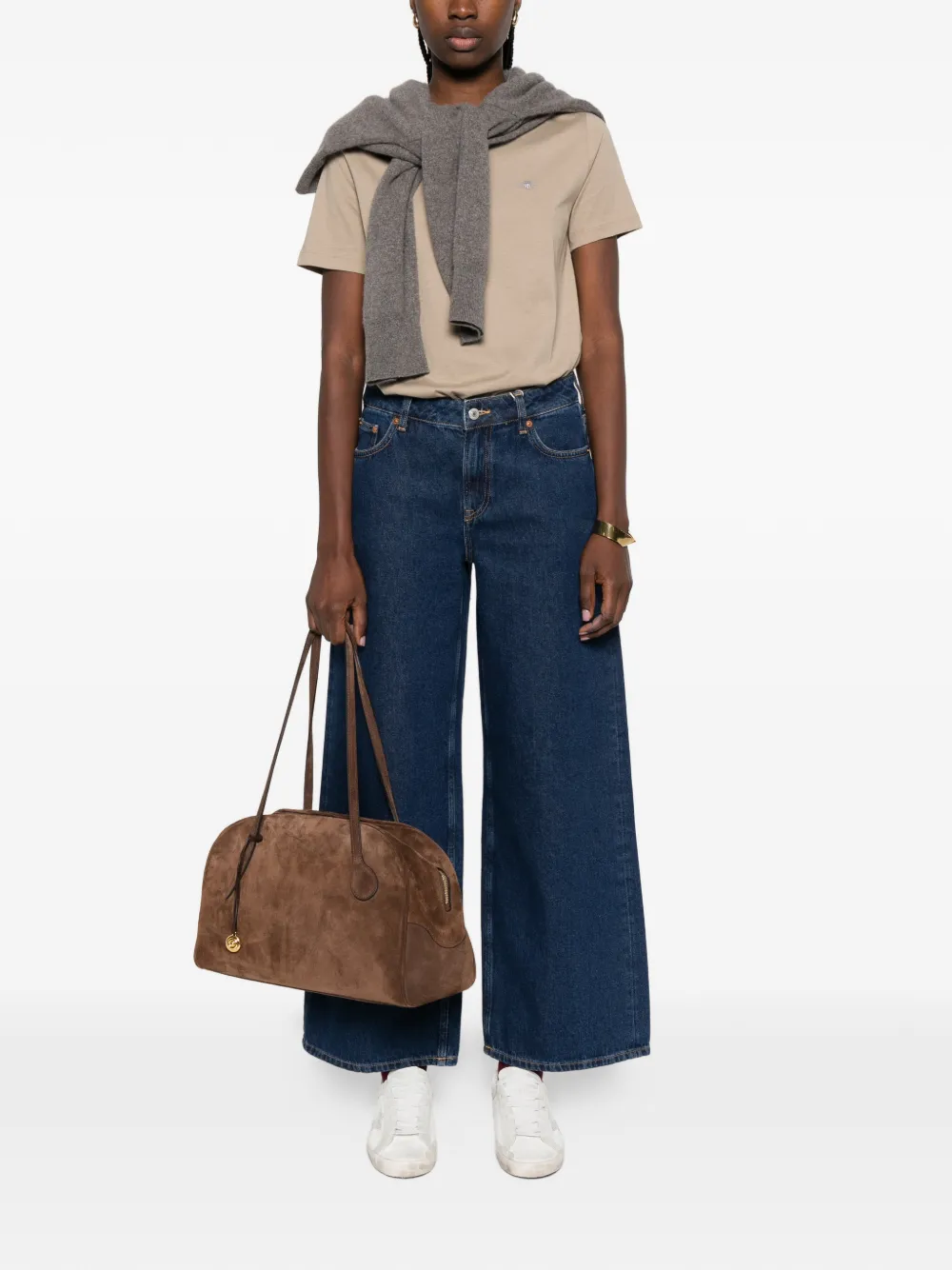 

Джинсы на пуговицах Gant, синий