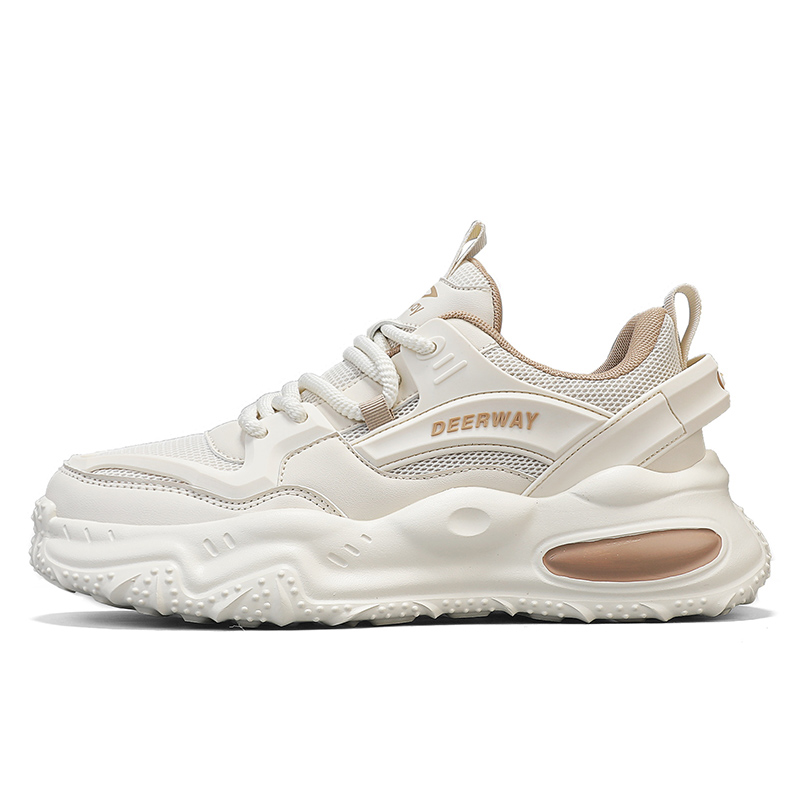 

Нескользящие износостойкие низкие повседневные туфли для мужчин DEERWAY, Beige