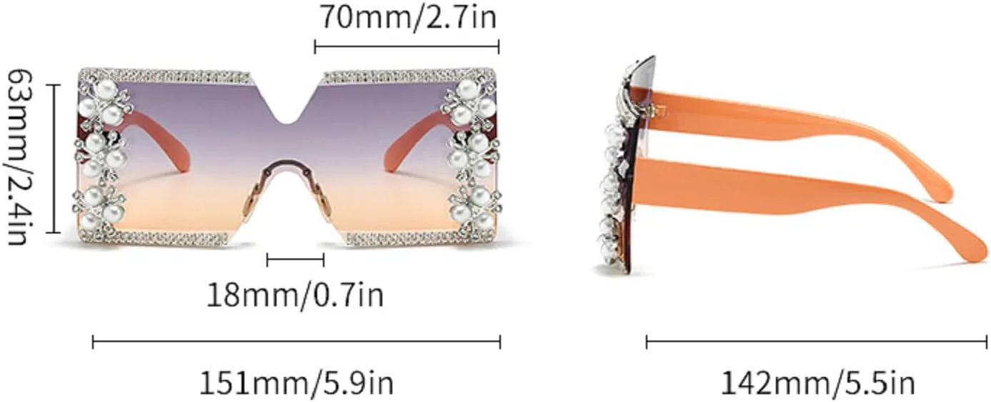 

Роскошные дизайнерские панк-солнцезащитные очки для женщин и мужчин, модные панк-очки со стразами и бриллиантами для вечеринок, модель 7321 Melrose, Orange