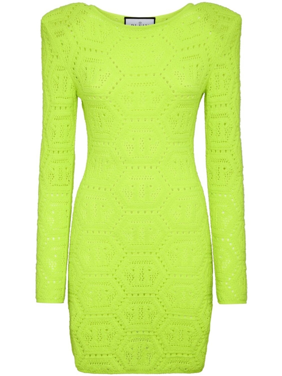

Philipp Plein платье мини с узором, зеленый