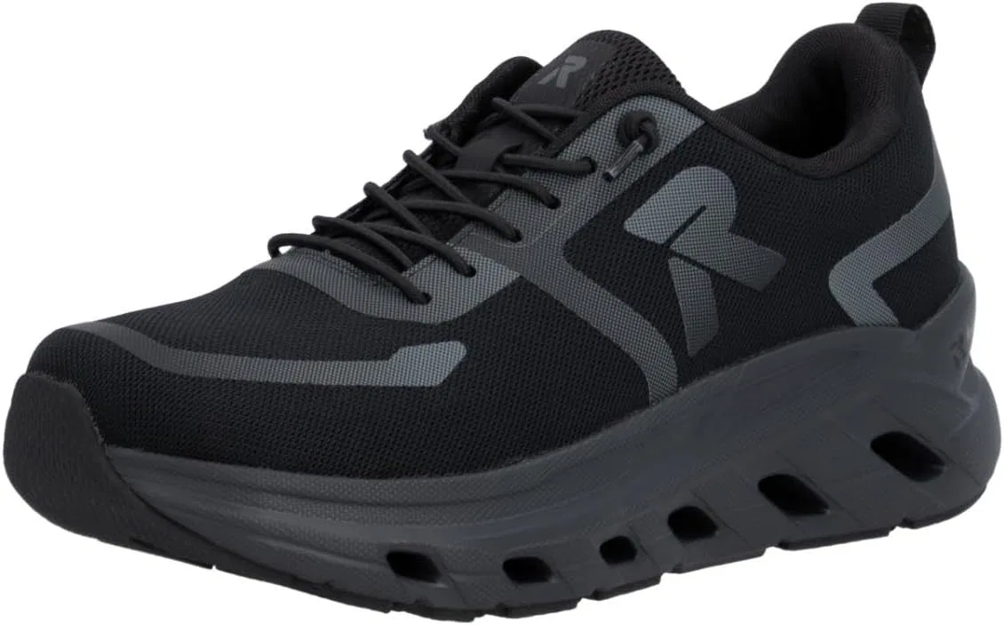 Мужские низкие кроссовки Rieker U3504, Black