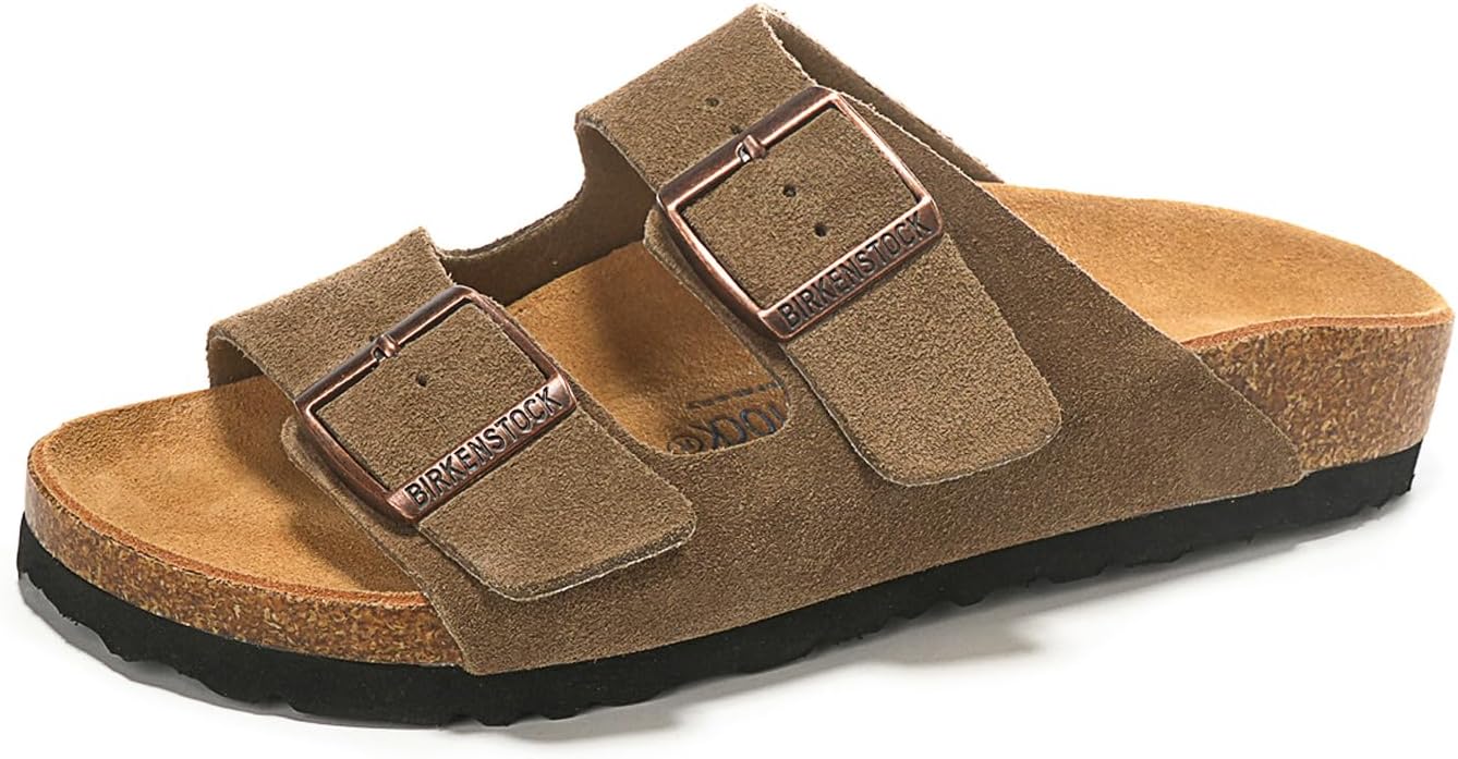 

Мужские сандалии ZhuoDrow с пробковой стелькой, с дополнительным комфортом, регулируемой пряжкой и поддержкой свода стопы, зеленый