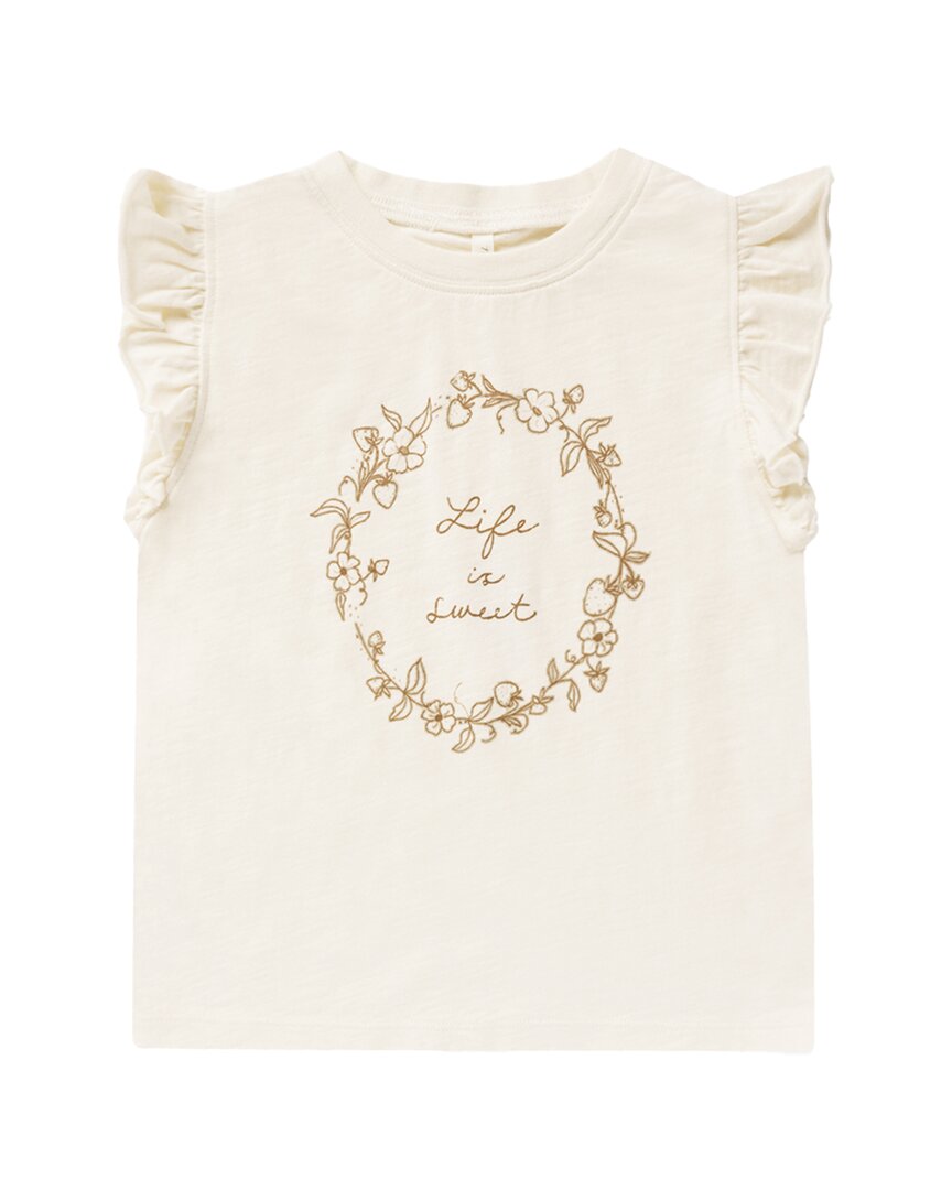 

Rylee + Cru Collective Ruffled Tank, мультиколор