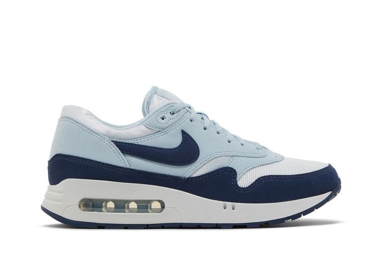 Кроссовки Nike Kids of Immigrants x Air Max 1 '86 OG 'Big Bubble - Light Armory Blue', синий — фото 2
