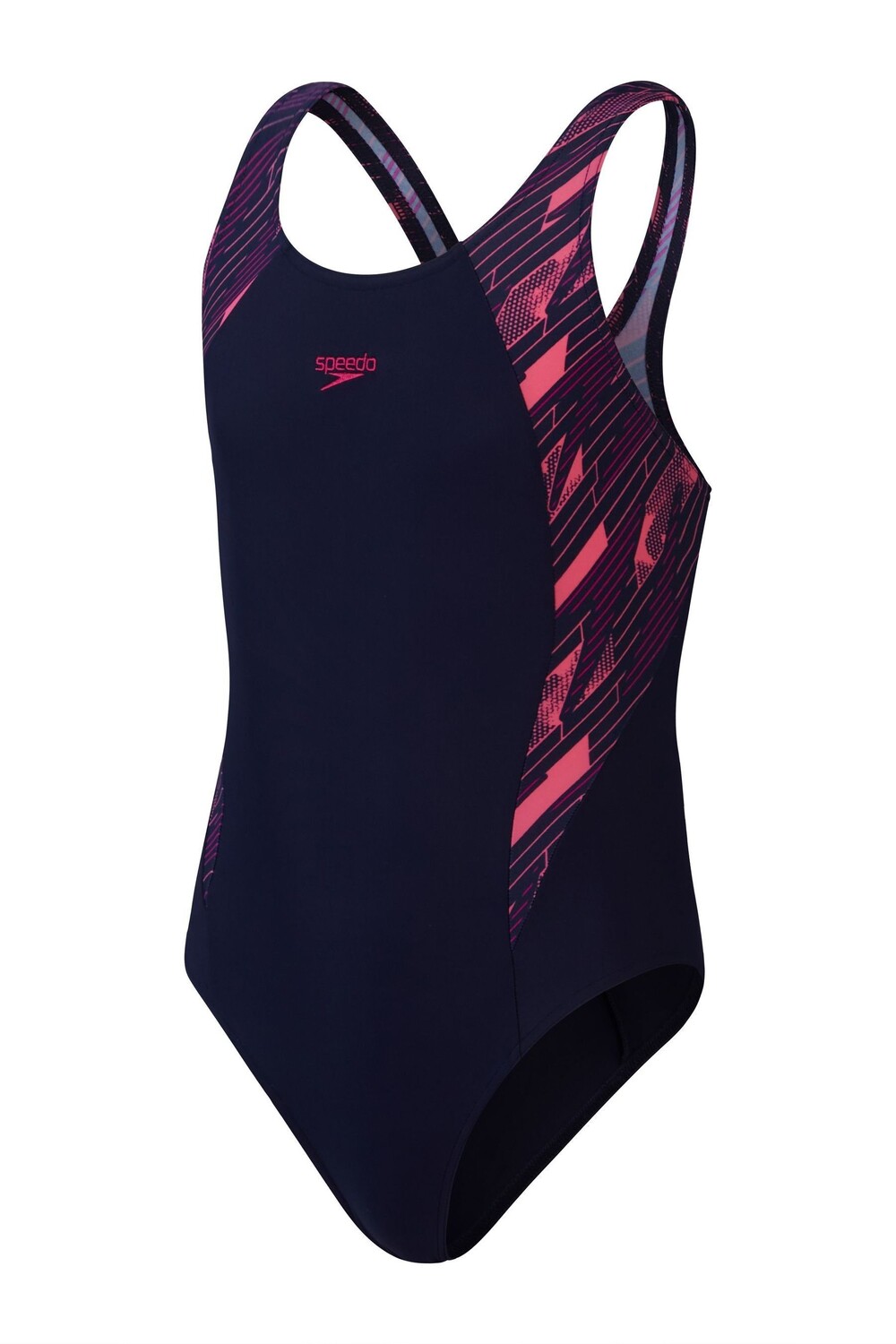 

Купальник Hyperboom с разрезом на спине Speedo, синий