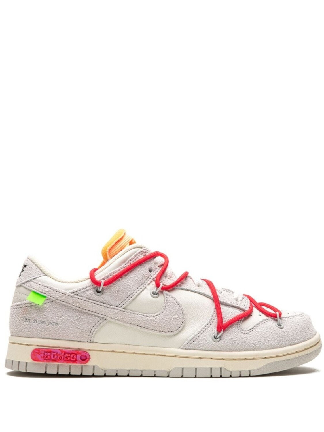 

Dunk Low Off-White - Лот 40 Кроссовки Nike, белый