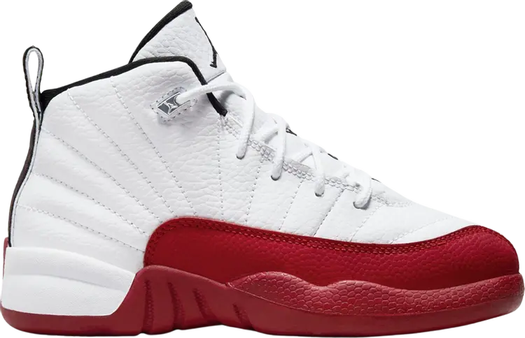 

Кроссовки Air Jordan 12 Retro PS 'Cherry' 2023, белый
