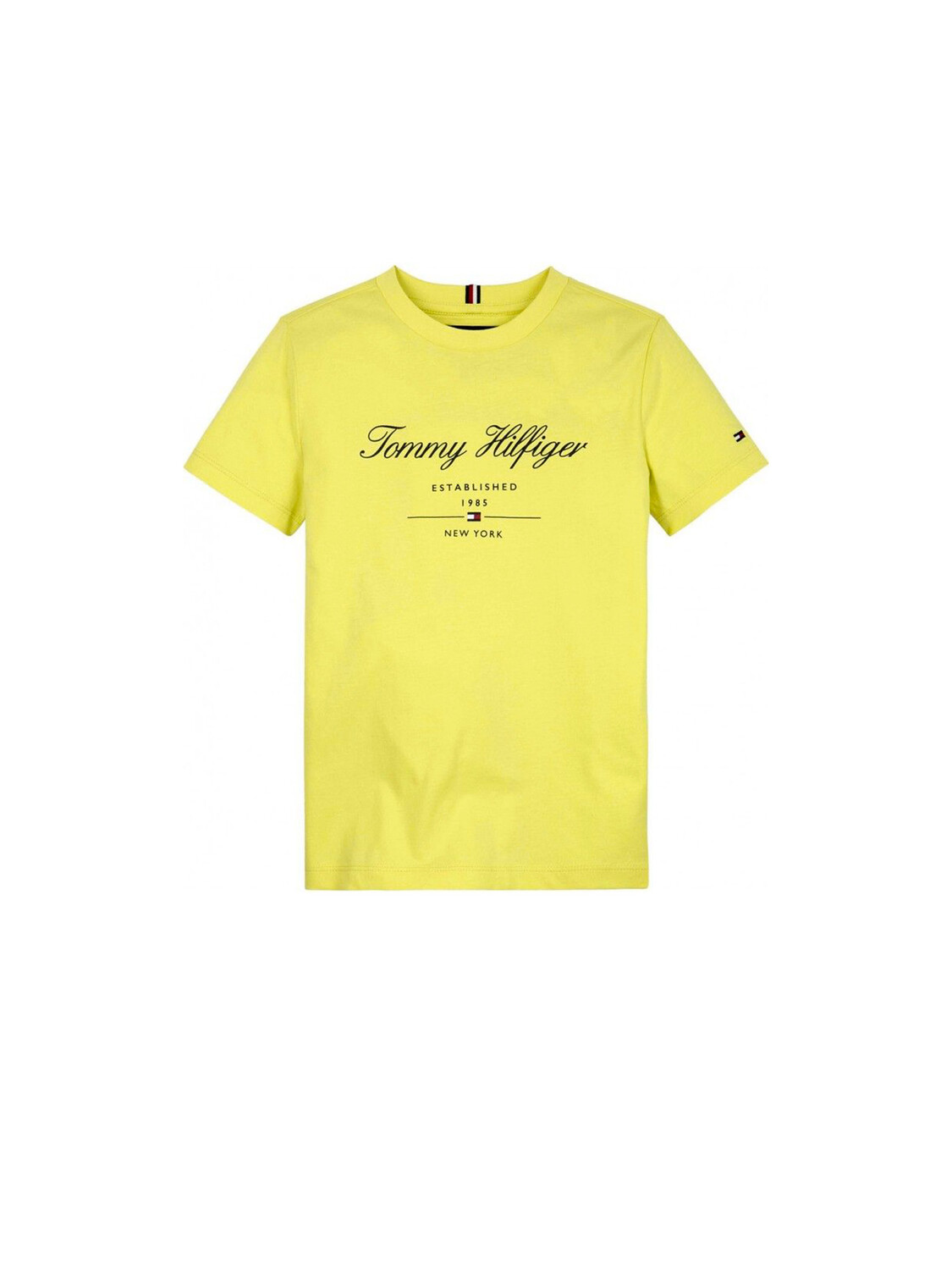

Футболка hilfiger essential per ragazzi Tommy, желтый