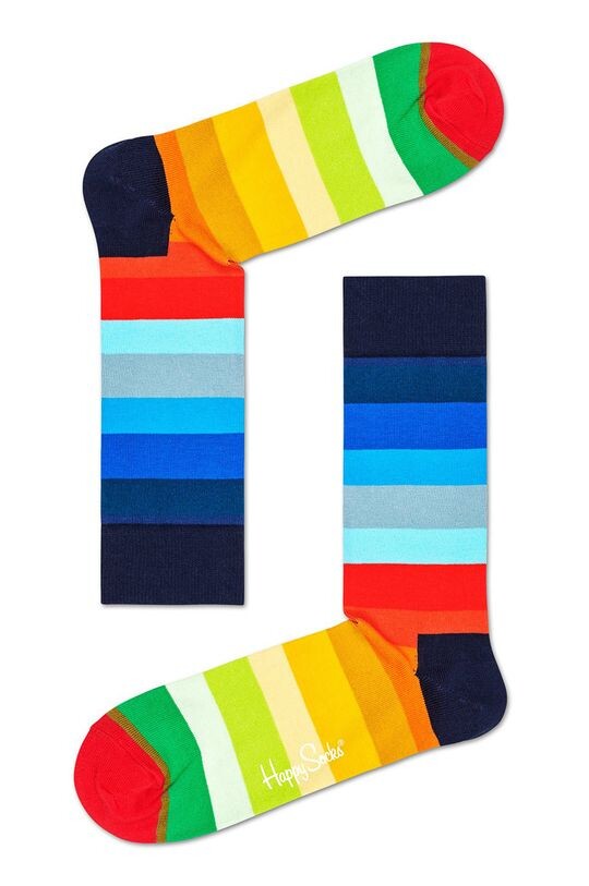 

Полосатые носки Happy Socks, мультиколор
