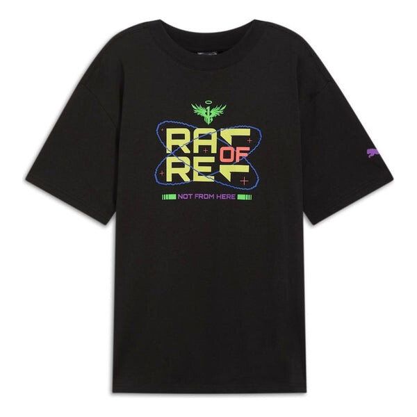 

Футболка x melo spark basketball t-shirt 'black' Puma, черный