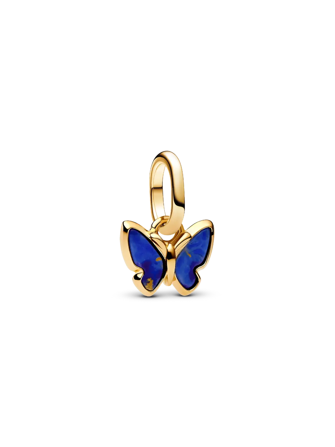 

Миниатюрная подвеска Голубая бабочка Pandora, 14-каратное золотое покрытие