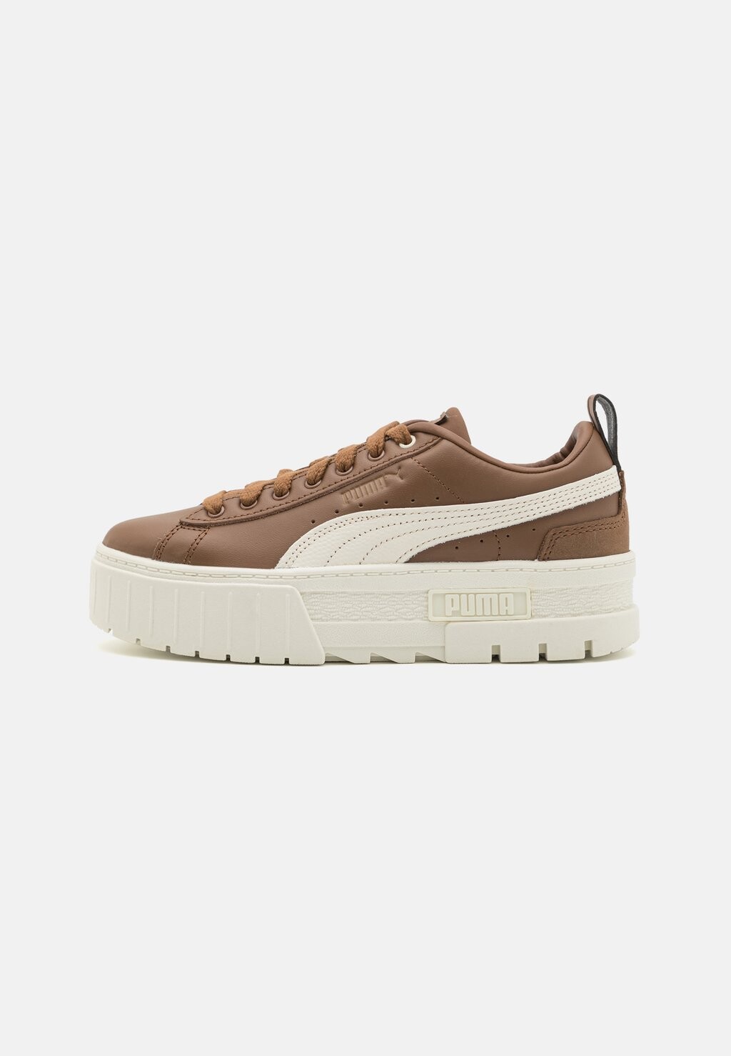 

Кроссовки на шнуровке MAYZE LUXE Puma, коричневый