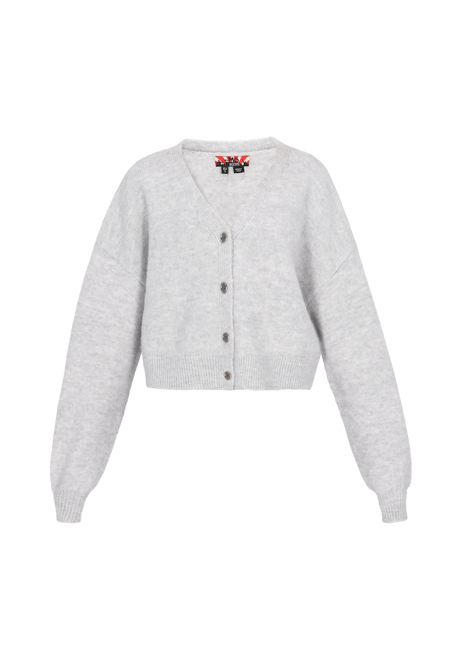 

Вязаный кардиган myMo ROCKS, светло-серый