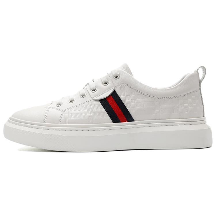 

WALKER SHOP Легкие и дышащие низкие кроссовки для скейтбординга, мужские, белые и красные