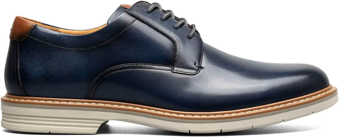 Мужские туфли Oxford Florsheim Norwalk с гладкой передней частью, темно-синий — фото 3