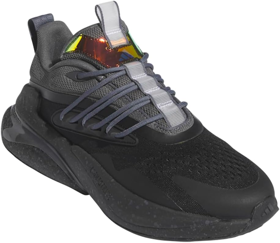 Кроссовки Adidas Унисекс-взрослые Alphaboost V2, черный/серый — фото 2