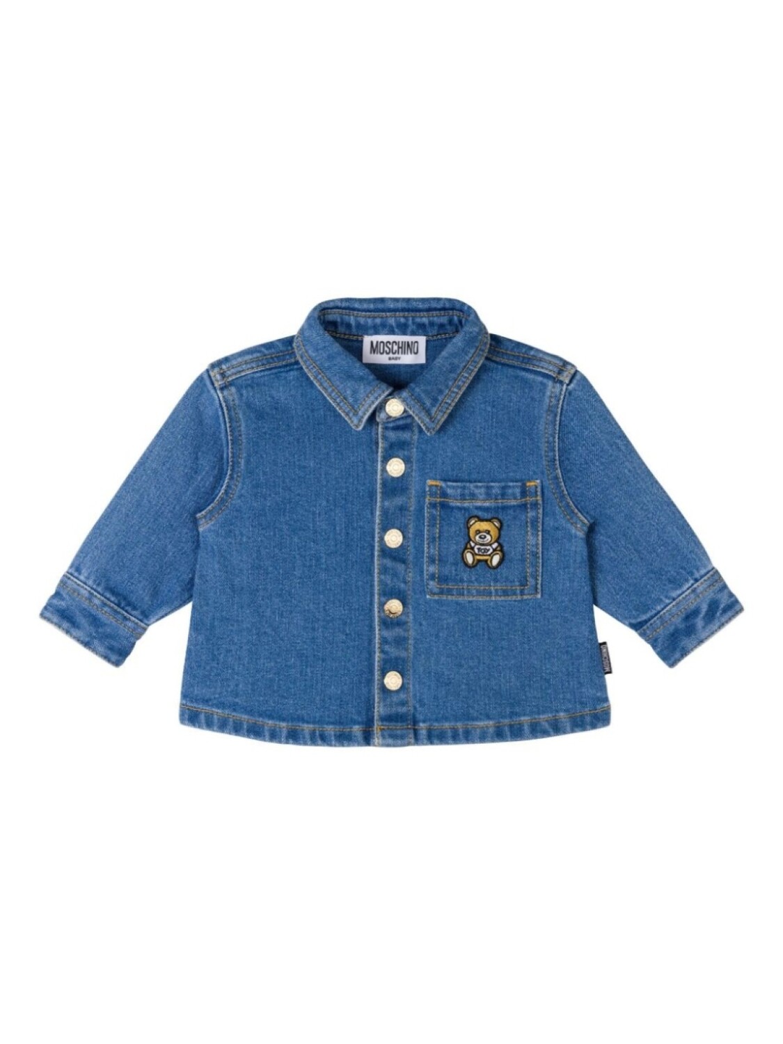 

Moschino Kids толстовка Teddy Bear, синий