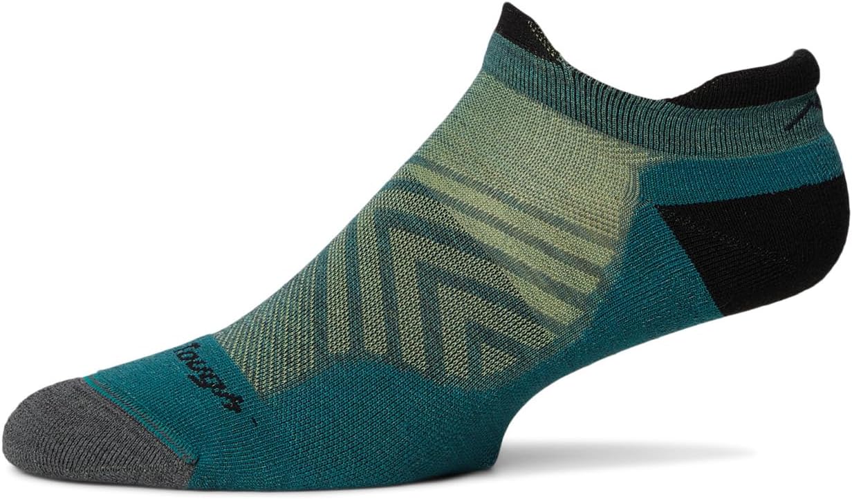 

Носки Darn Tough Vermont Men's Run No Show Tab Ultra-Lightweight with Cushion, Teal