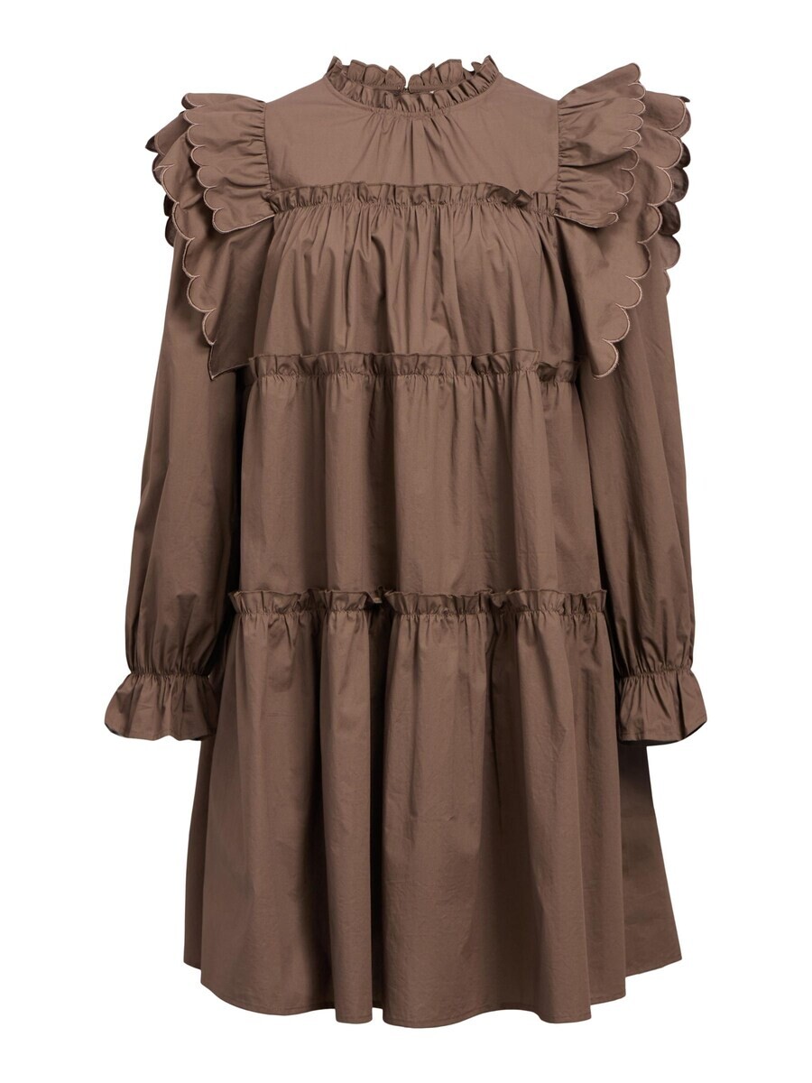 

Мини платье OBJECT Dress HOPE, коричневый