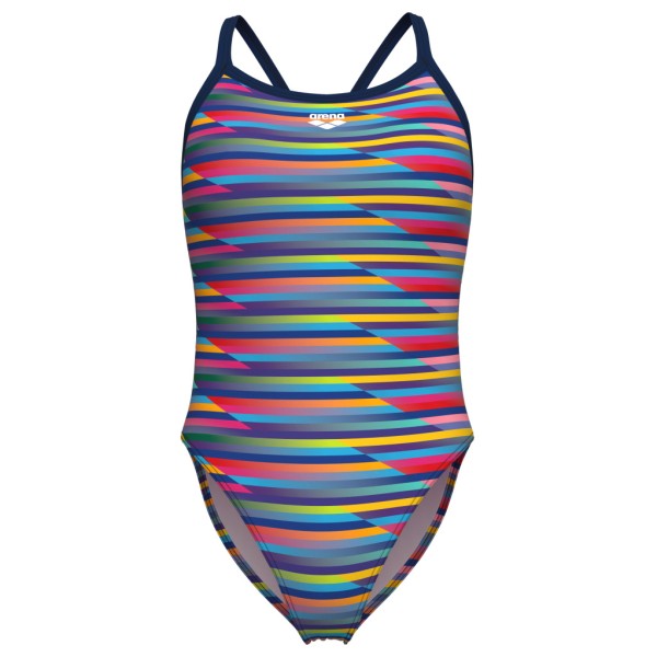 

Женский купальник-гонщик в полоску x-criss cross - swimsuit Arena, мультиколор