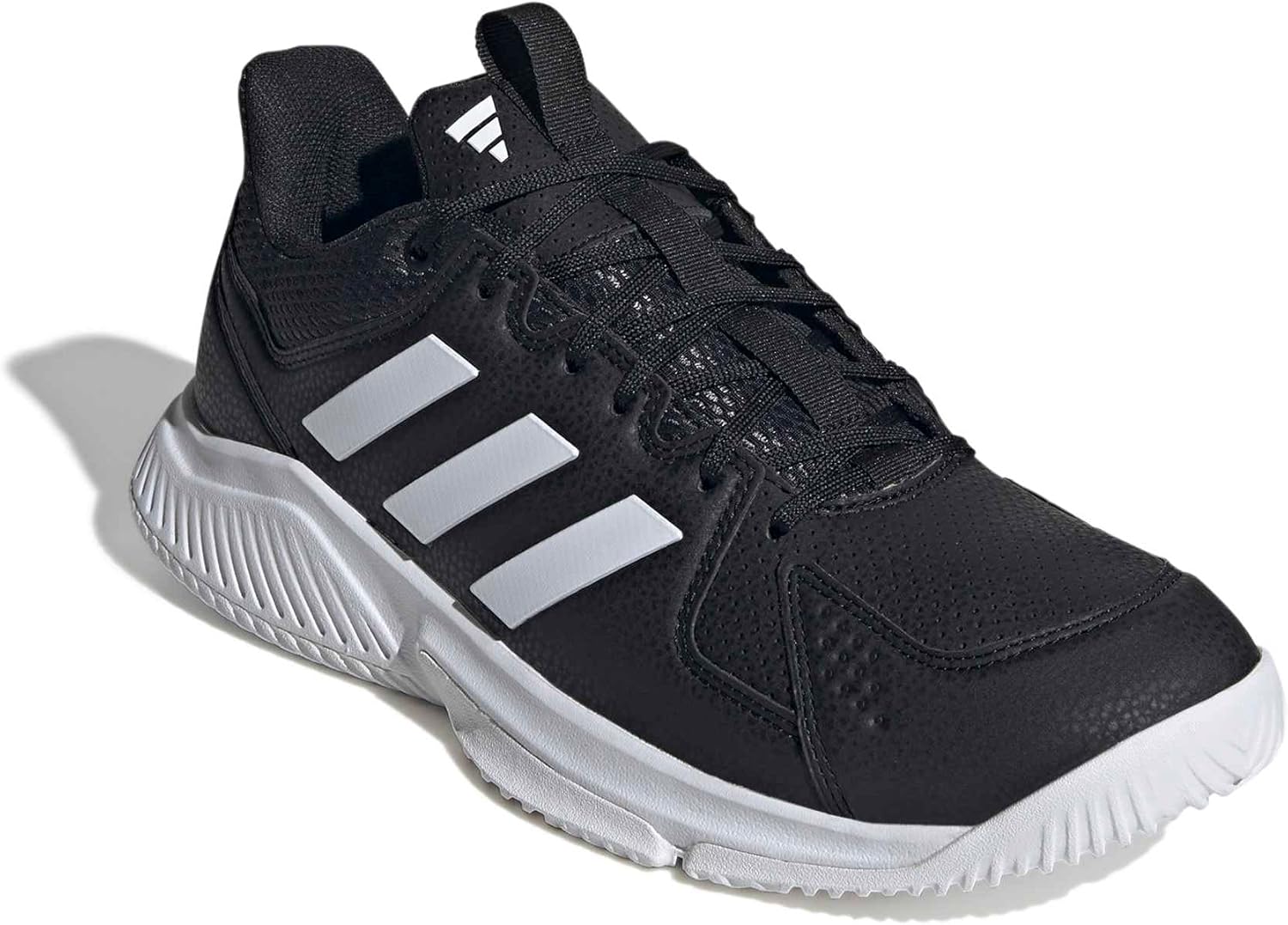 Мужские кроссовки adidas Court Flight M, белый/черный — фото 4