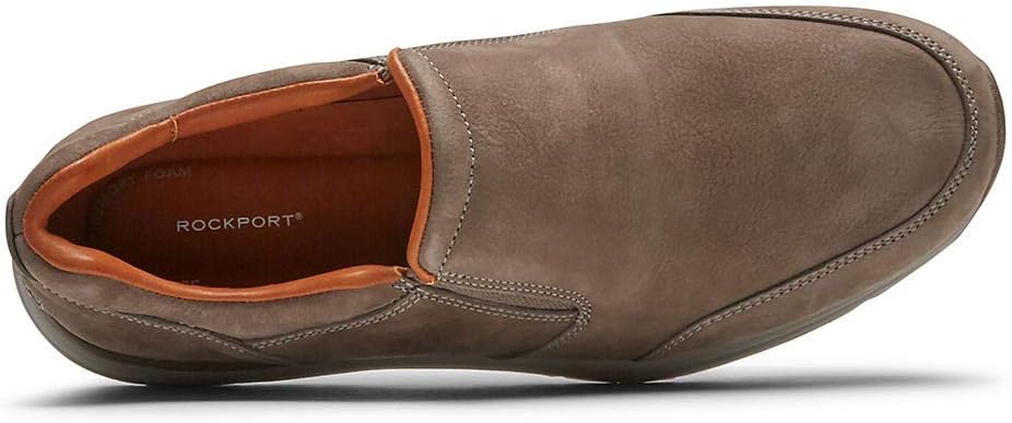 Мужские слипоны Rockport Edge Hill II с двойным клиновидным вставкой, Olive — фото 2