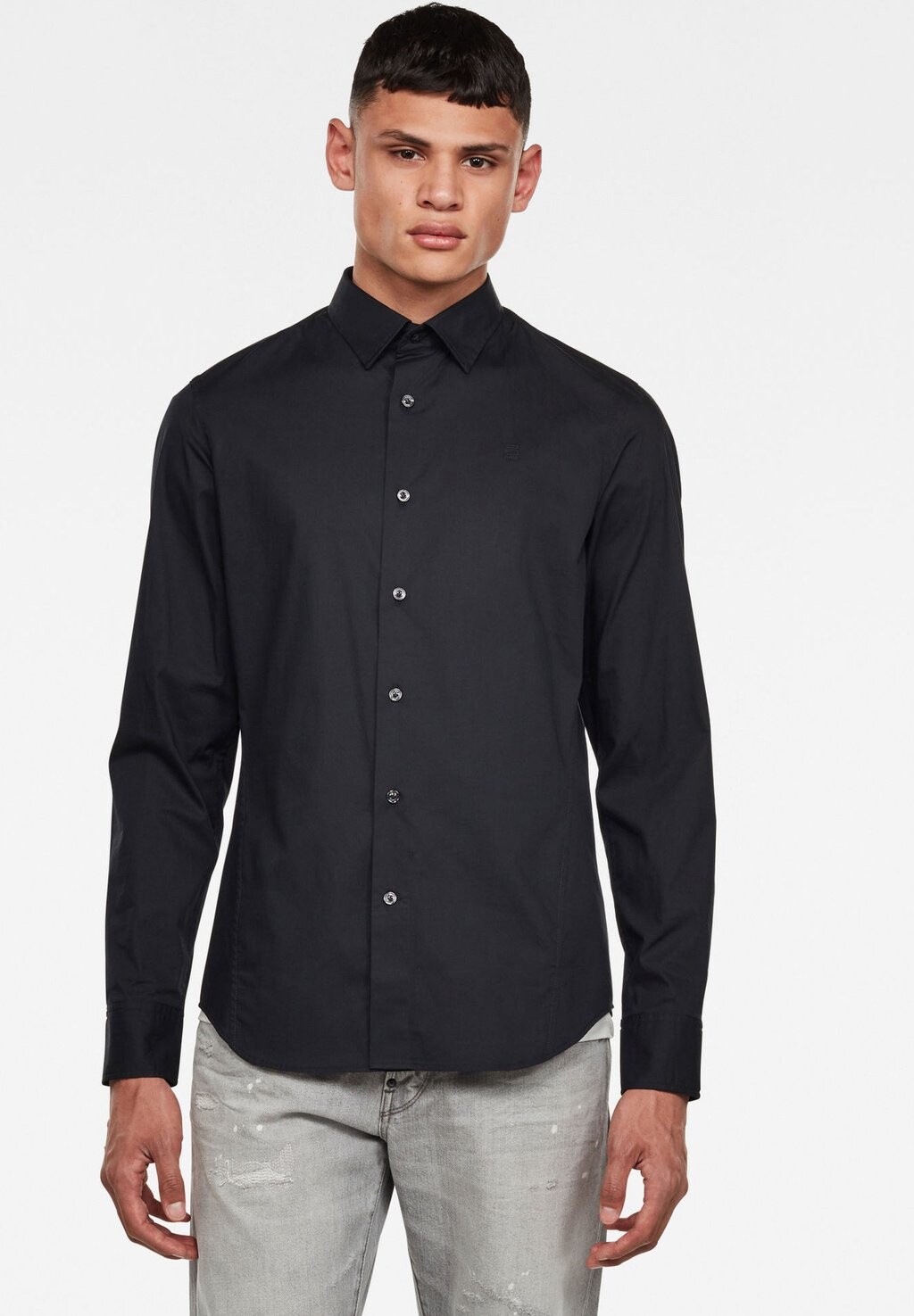 

Рубашка DRESSED SUPER SLIM G-Star, цвет dk black