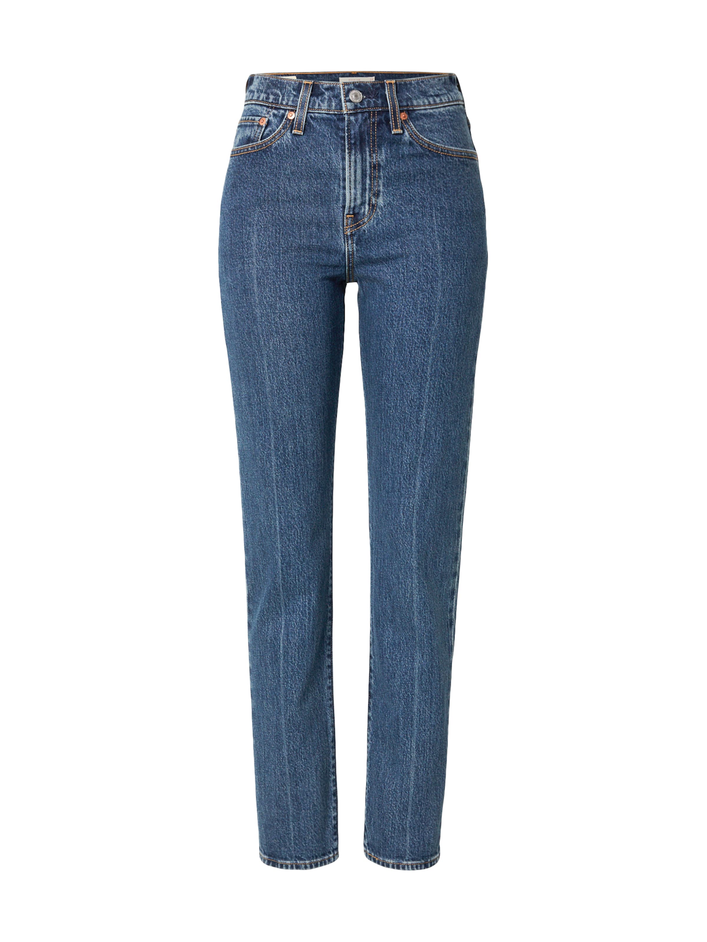 

LEVI'S Джинсы 'Wedgie Slim Jeans' в синем дениме, силуэт slim fit