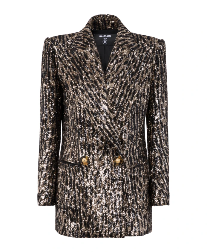 

Жакет с пайетками Balmain, мультиколор