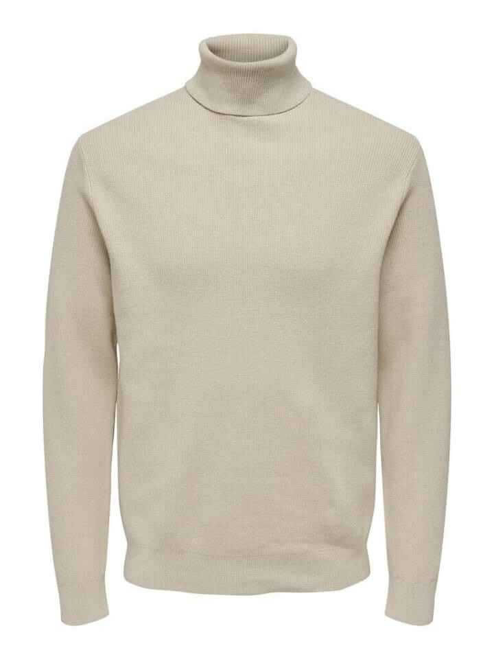

Пуловер Only&Sons Pullover, цвет Silver Lining