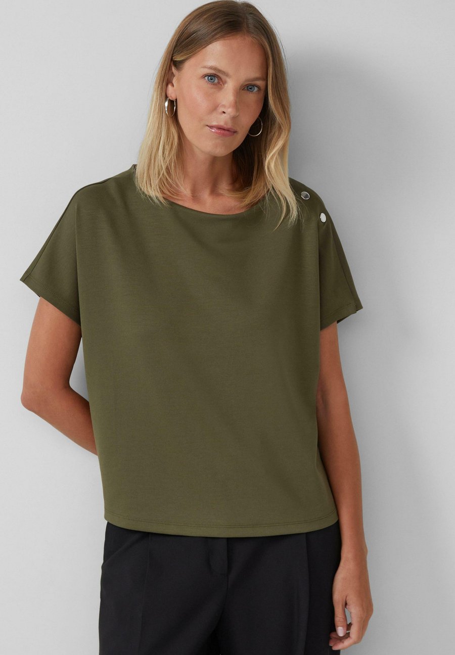 

Футболка s.Oliver BLACK LABEL Print T-shirt, Olivgrün/Khaki, Черный, Футболка s.Oliver BLACK LABEL Print T-shirt, Olivgrün/Khaki