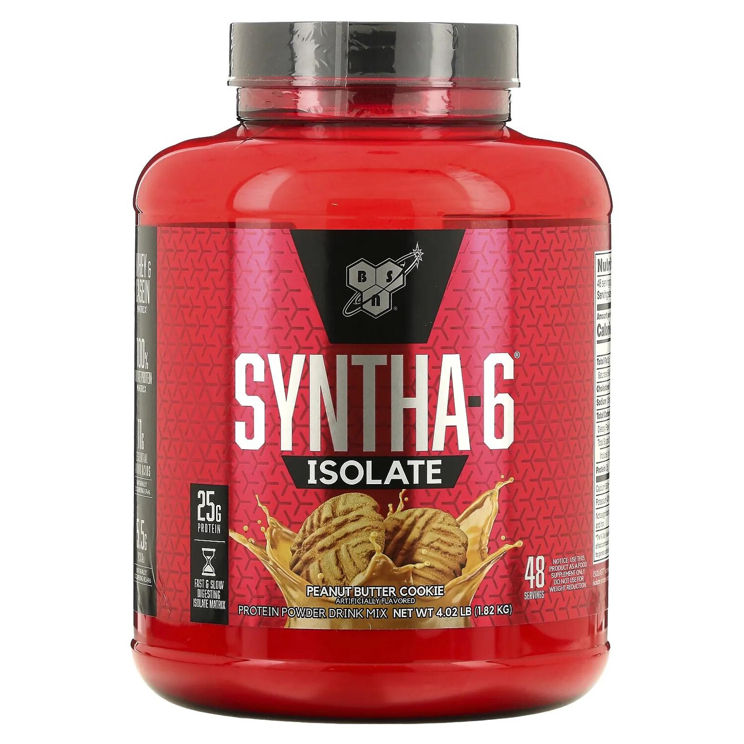 

BSN Печенье с арахисовым маслом Syntha-6 Isolate 4,02 фунта