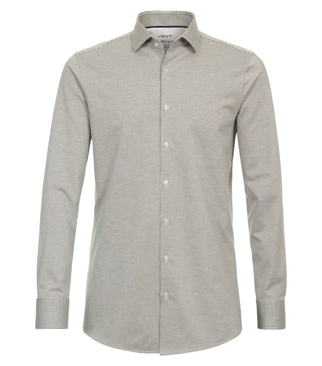 

Деловая рубашка VENTI "Деловая рубашка VENTI Jerseyflex в полоску", бежевый