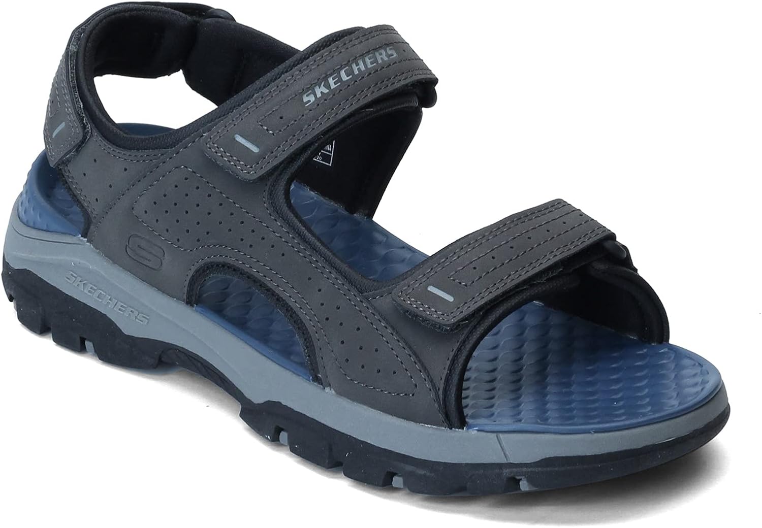 

Мужские сандалии Skechers Tresmen-Garo с открытым носком для воды, Charcoal