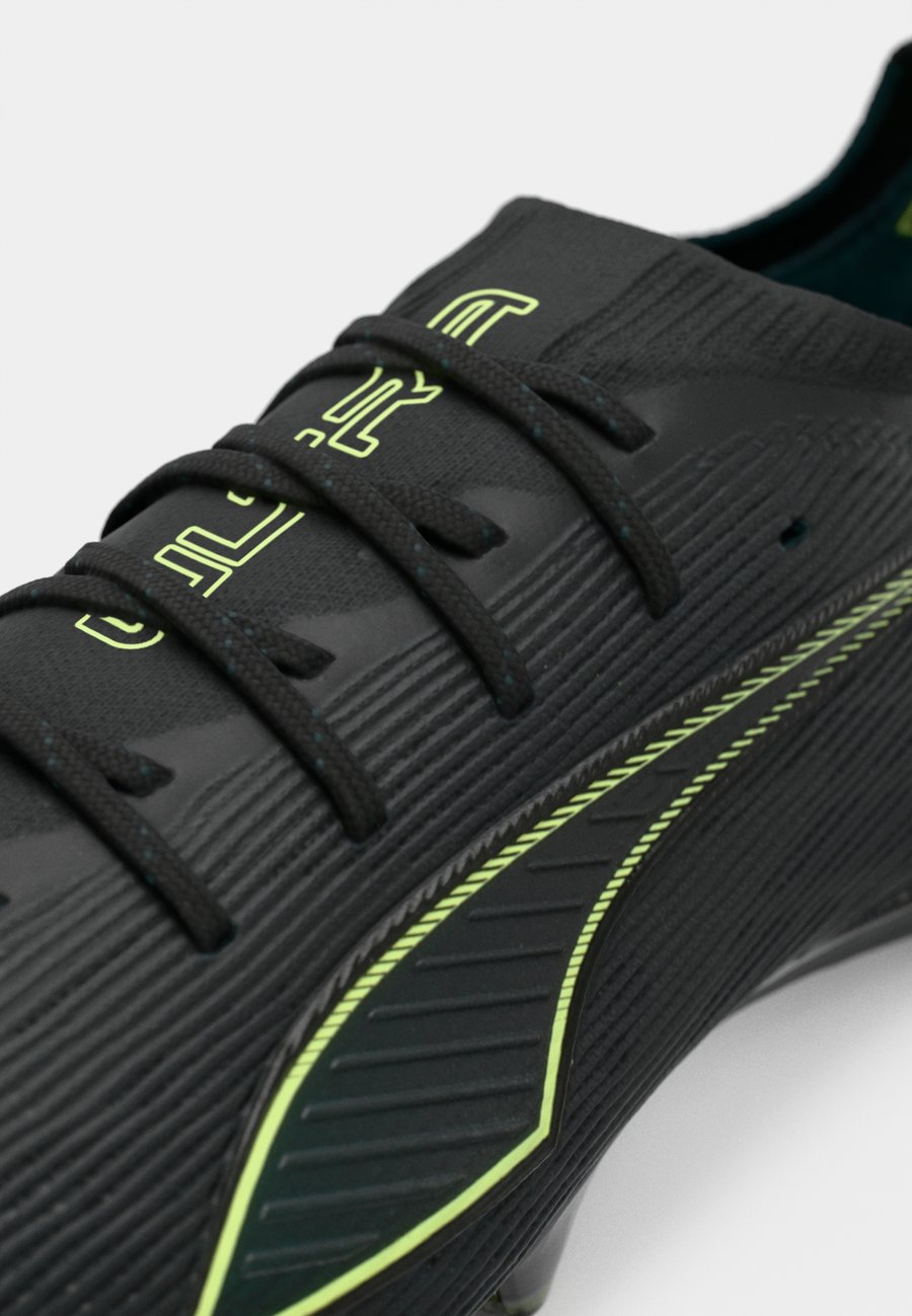 Кроссовки Puma ULTRA 6 ULTIMATE FG, Black/Fizzy Light/Green Terrain/Black — фото 3