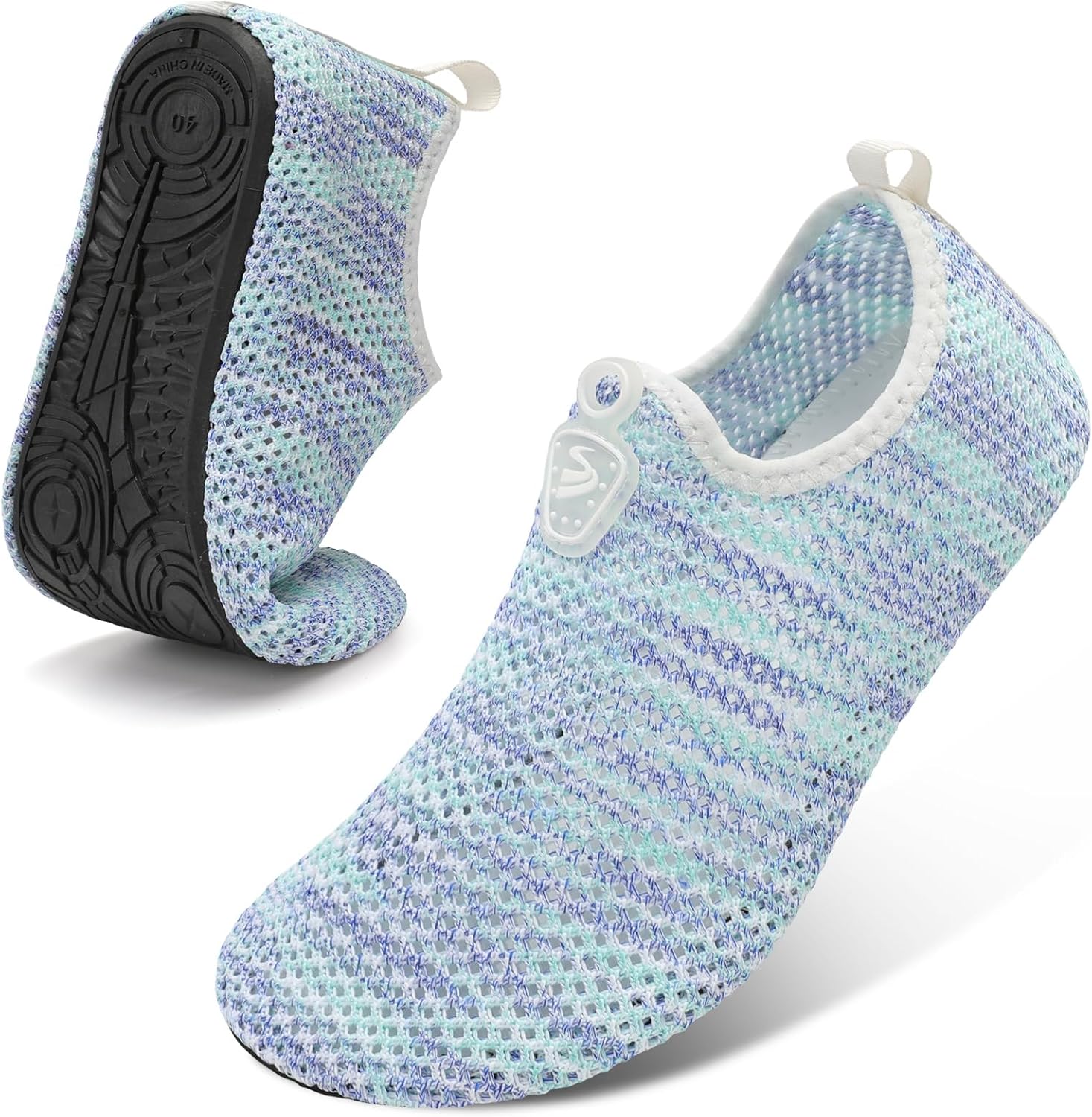 

Женские и мужские водные туфли Spesoul с быстрым высыханием, пляжные и для плавания, обувь-босоножки, акваноски, наружные носки для бассейна, реки и дайвинга, белый