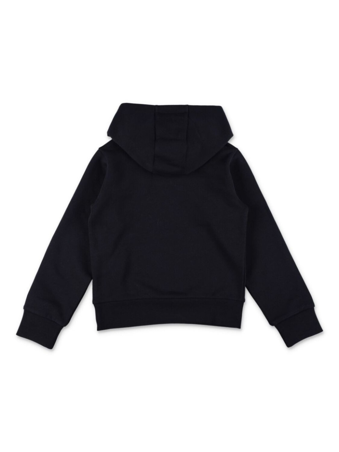 Moncler Enfant хлопковая толстовка с капюшоном и нашивкой-логотипом, синий — фото 2