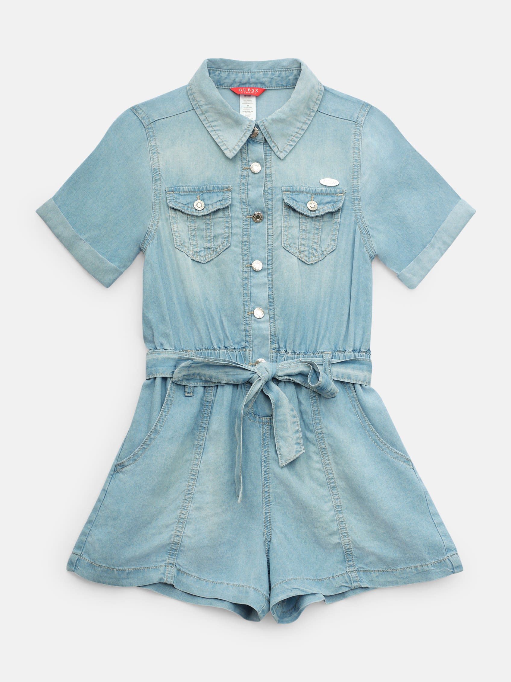 

Джинсовый комбинезон Rachel (7-14) Guess Factory, цвет light stonewash