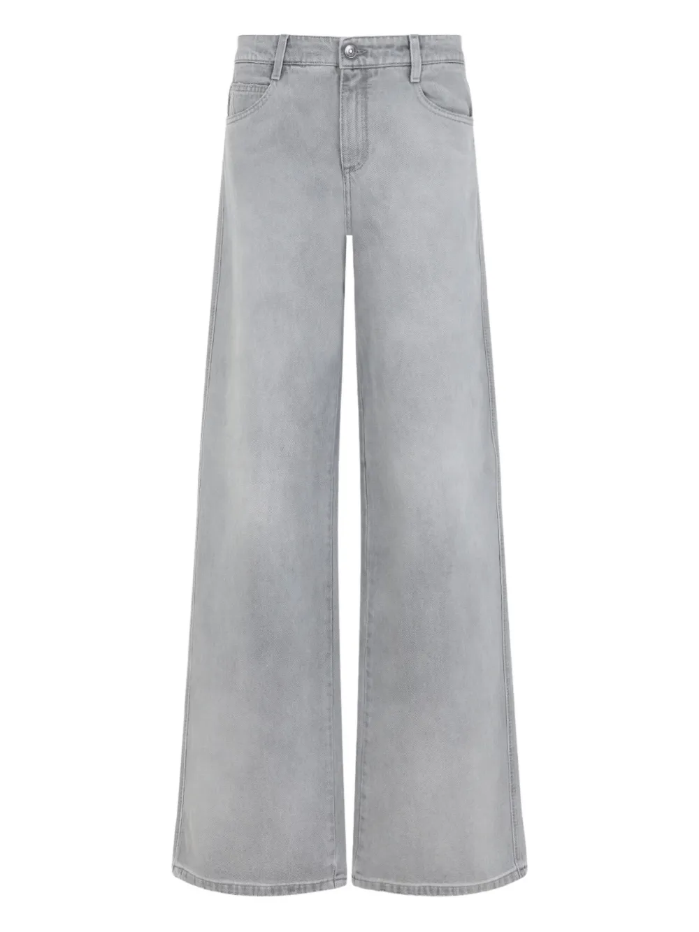 

Вышитые джинсы Ermanno Scervino, серый