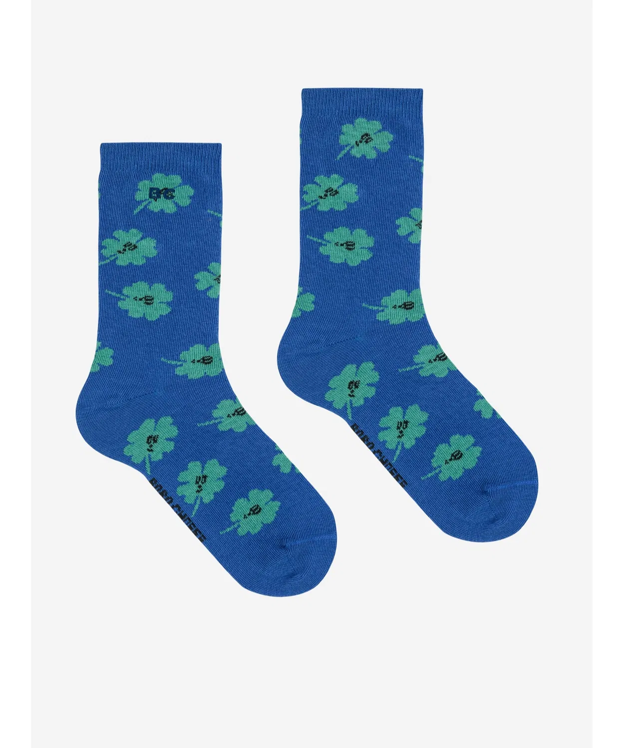 Носки длинные Lucky Clover BOBO CHOSES органический хлопок 74% синий