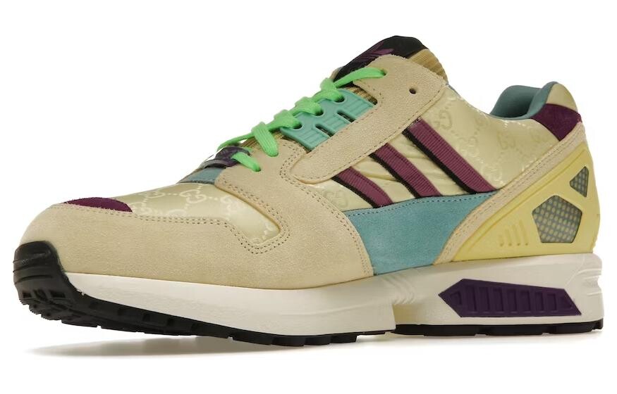 Кроссовки женские Adidas X Gucci ZX 8000, бежевый — фото 3