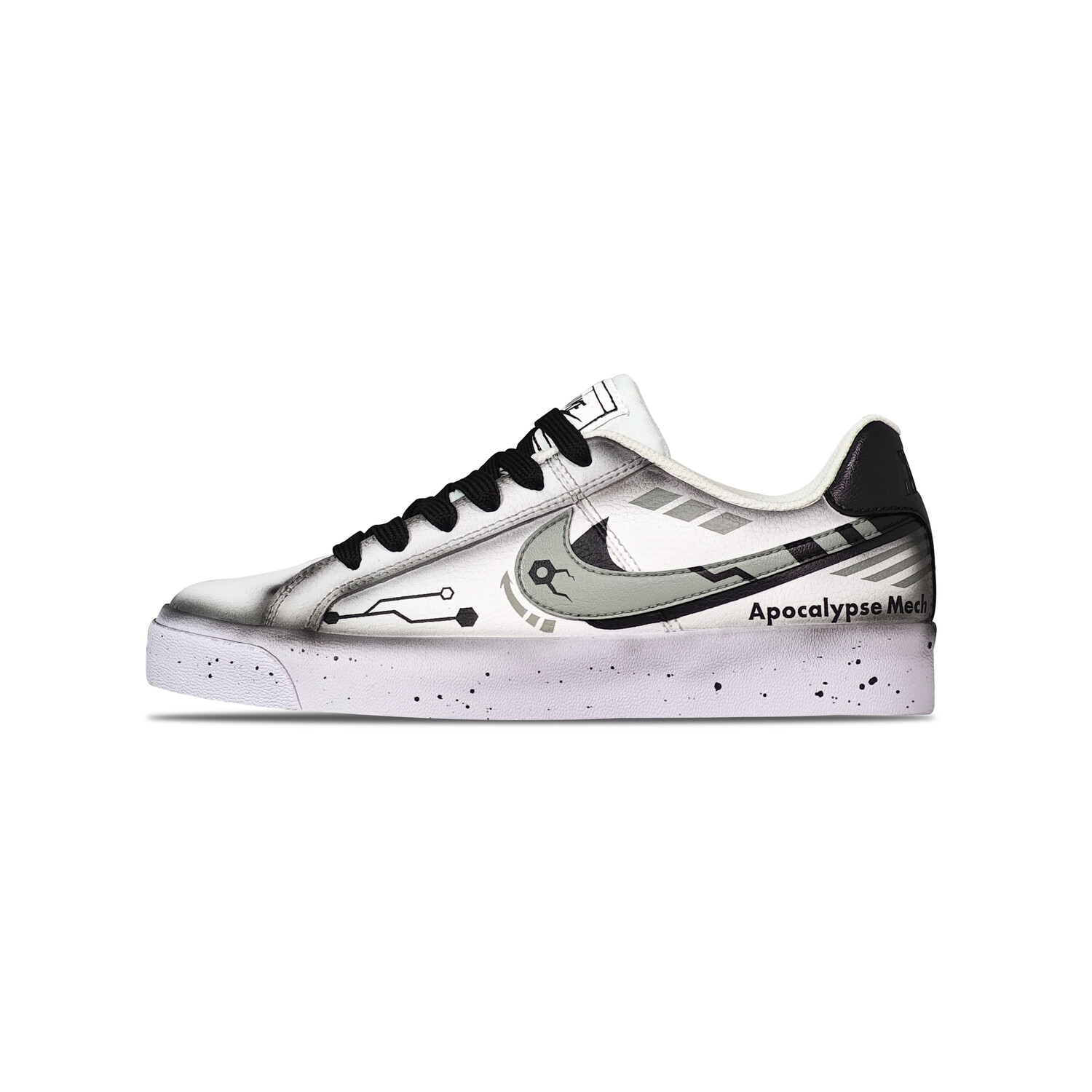 

Кроссовки для скейтбординга Court Royale, унисекс, низкие, черный/белый Nike