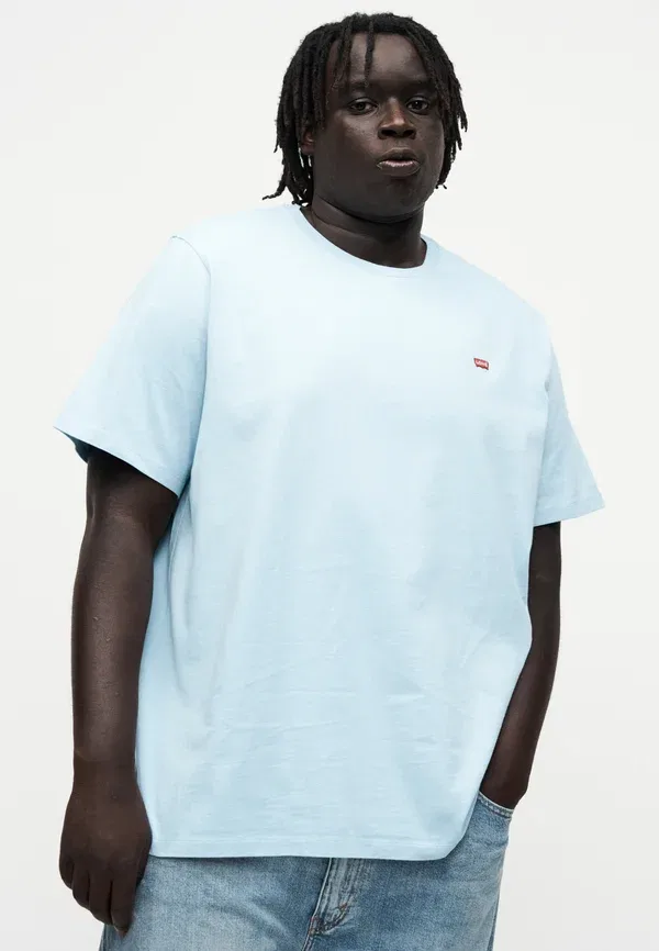 Футболка Levi'S Plus Big original tee basic, цвет ниагарский туман — фото 4
