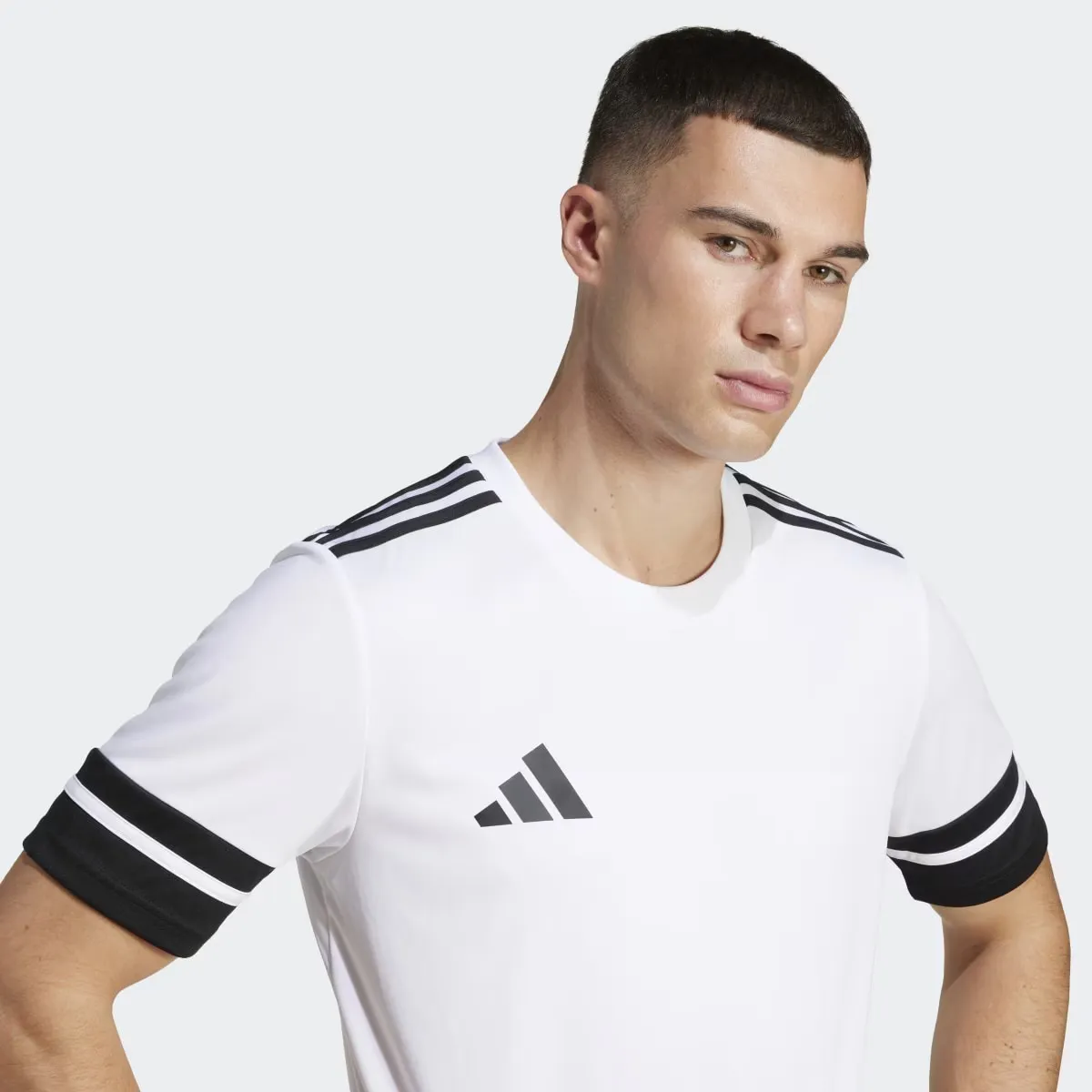 Мужская футболка Adidas Squadra 25, белый — фото 3