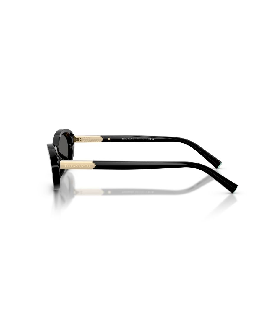 Женские овальные солнцезащитные очки, TF4250 Tiffany & Co, Black — фото 3