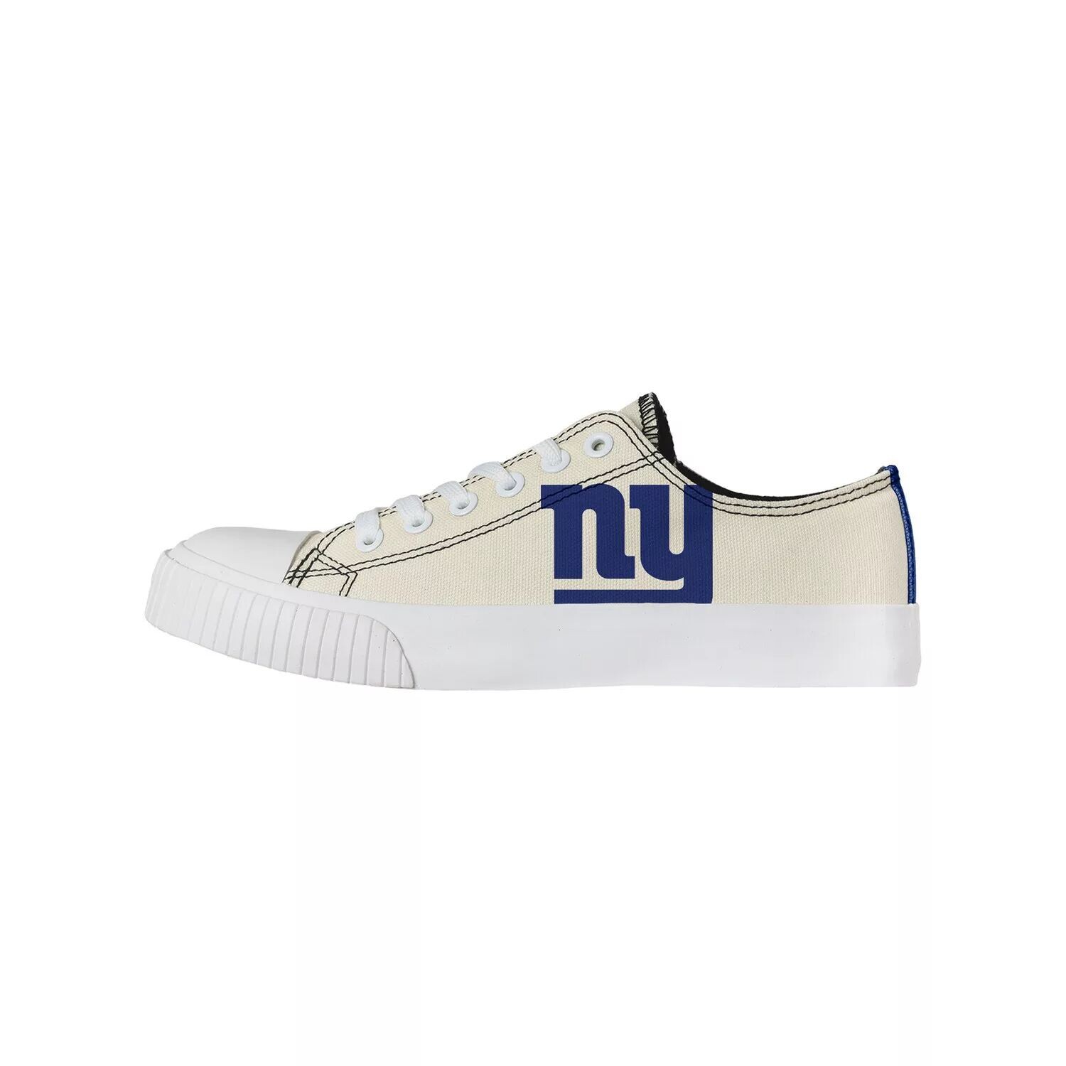 Женские низкие парусиновые туфли FOCO кремового цвета New York Giants — фото 4