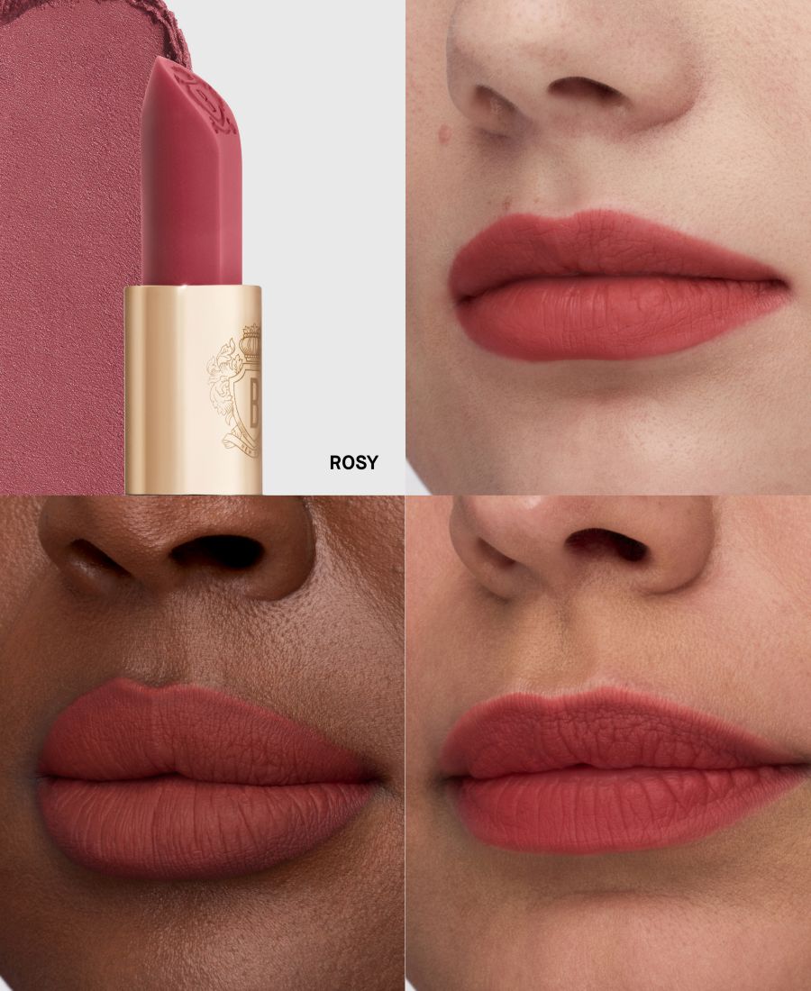 Матовая помада Luxe Cashmere Bobbi Brown, цвет rosy — фото 2